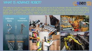 Exploring robot Application and robot types | PPTX