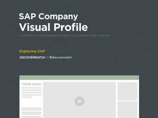 Exploring SAP - DiscoverMatch Visual Profile