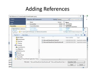 Adding References