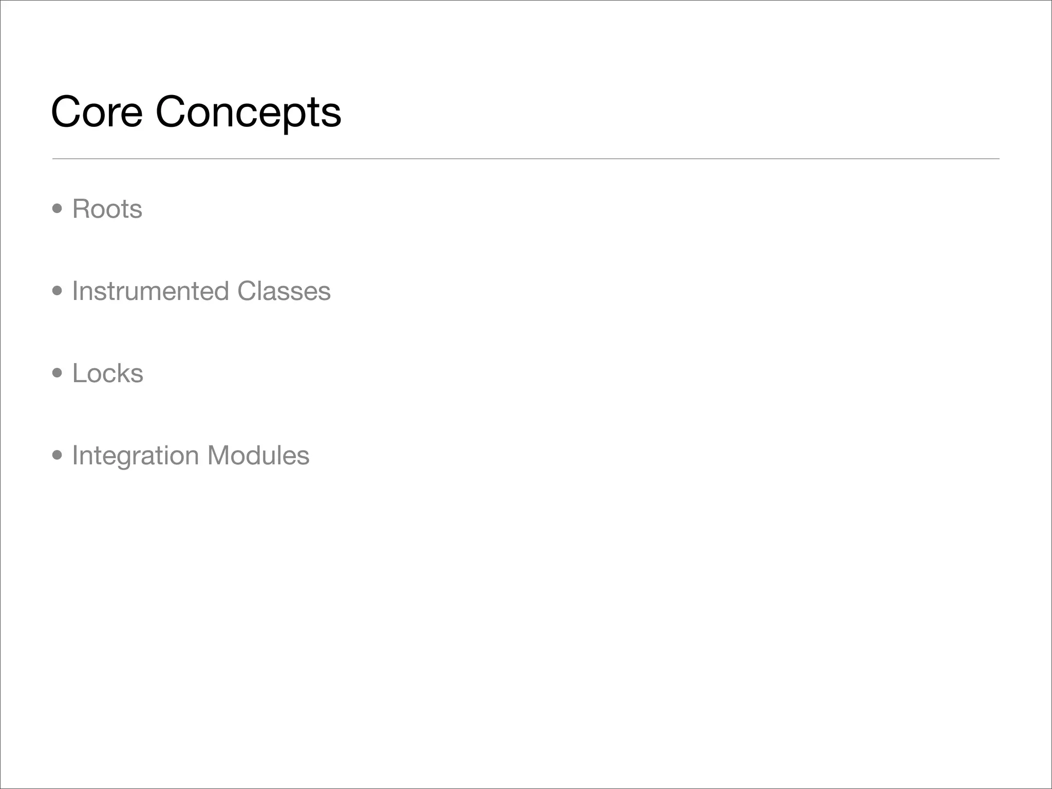 Exploring Terracotta