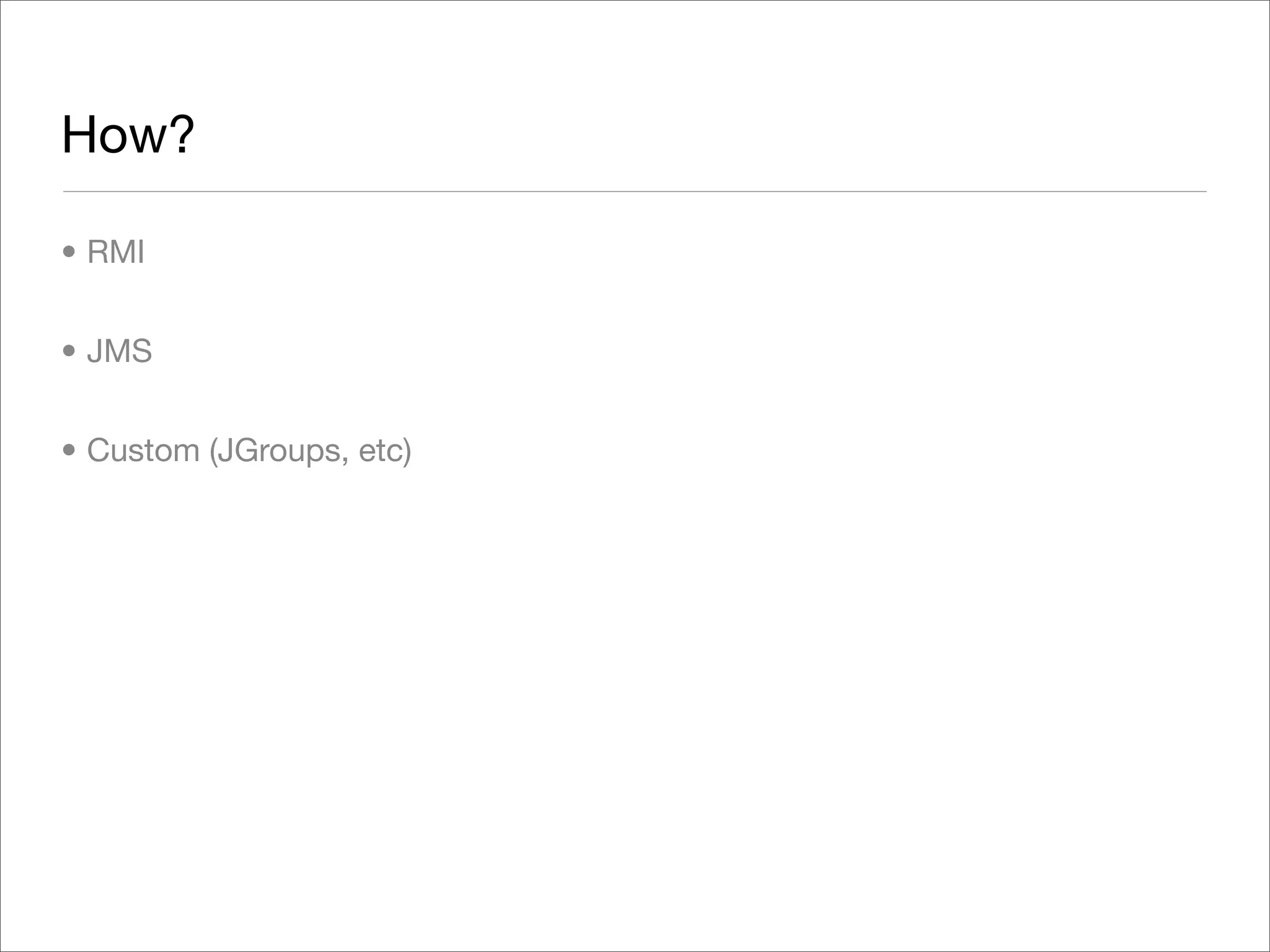 Exploring Terracotta