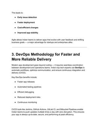 Exploring the Advanced Mobile App Development Methodologies Used by ...