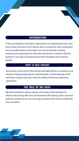 Exploring the Benefits and Challenges of Data Mining in a Big Data | PDF