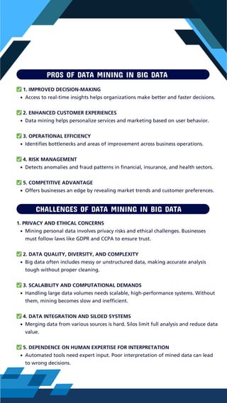 Exploring the Benefits and Challenges of Data Mining in a Big Data | PDF