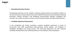 Exploring the benefits of AI recruitment tools | PPTX