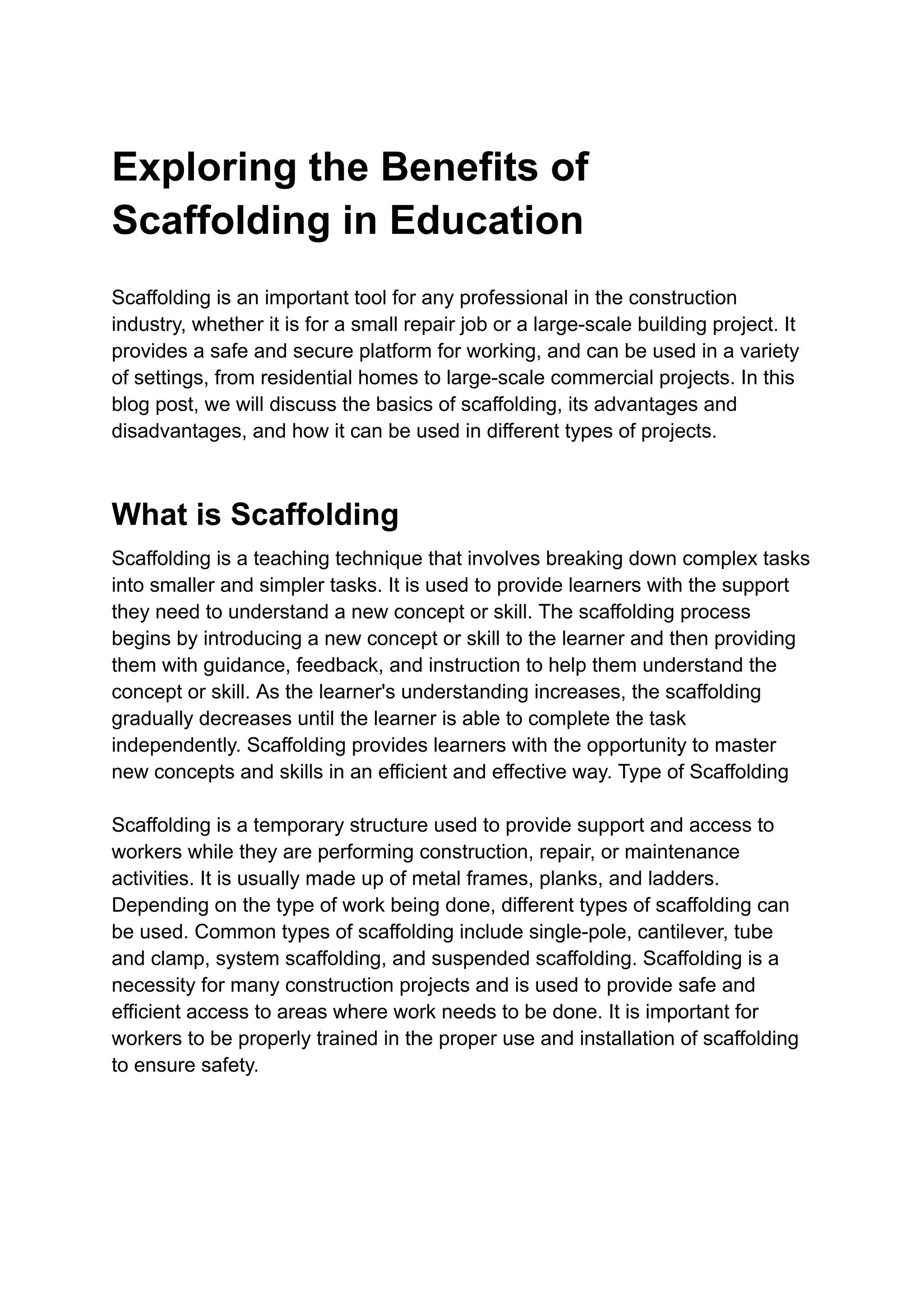 Exploring the Benefits of Scaffolding in Education.pdf