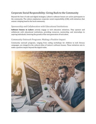 Exploring the Culture of Software House in Lahore.pdf