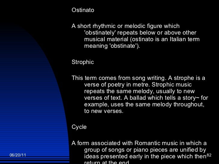 define music strophes define music strophes