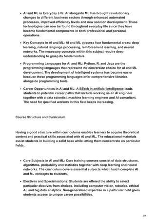 Exploring the Future of B Tech in AI and Machine Learning.pdf