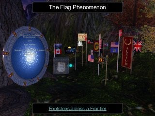 The Flag Phenomenon
Footsteps across a Frontier
 