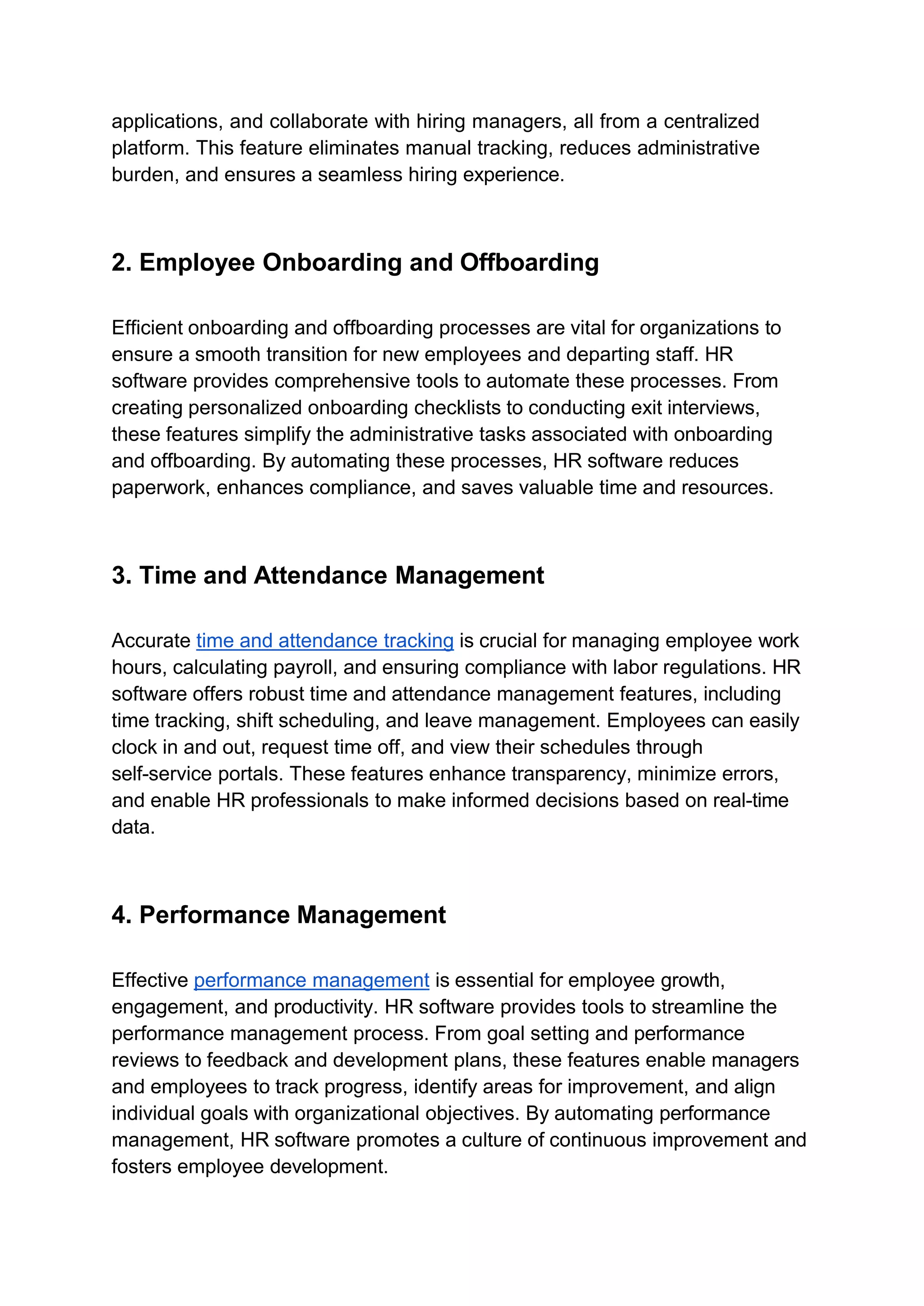 Exploring the Key Features of HR Software | PPTX