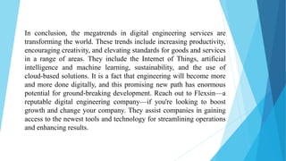 Exploring the Megatrends of Digital Engineering Services | PDF