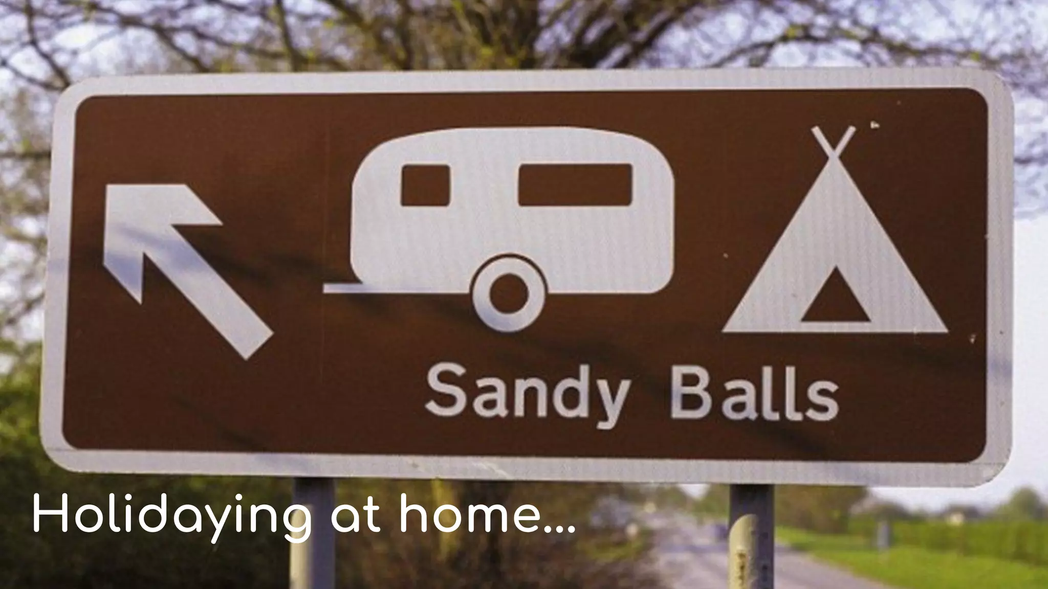 Holidaying at home...
 