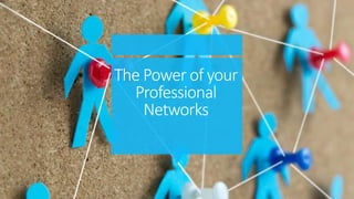The Power of your
Professional
Networks
 