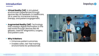 Exploring the Power of Virtual and Augmented Reality in Healthcare | PDF