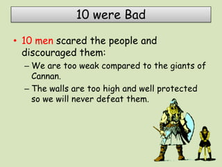 Exploring the promised land