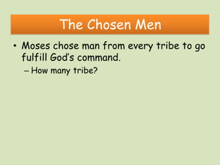 Exploring the promised land