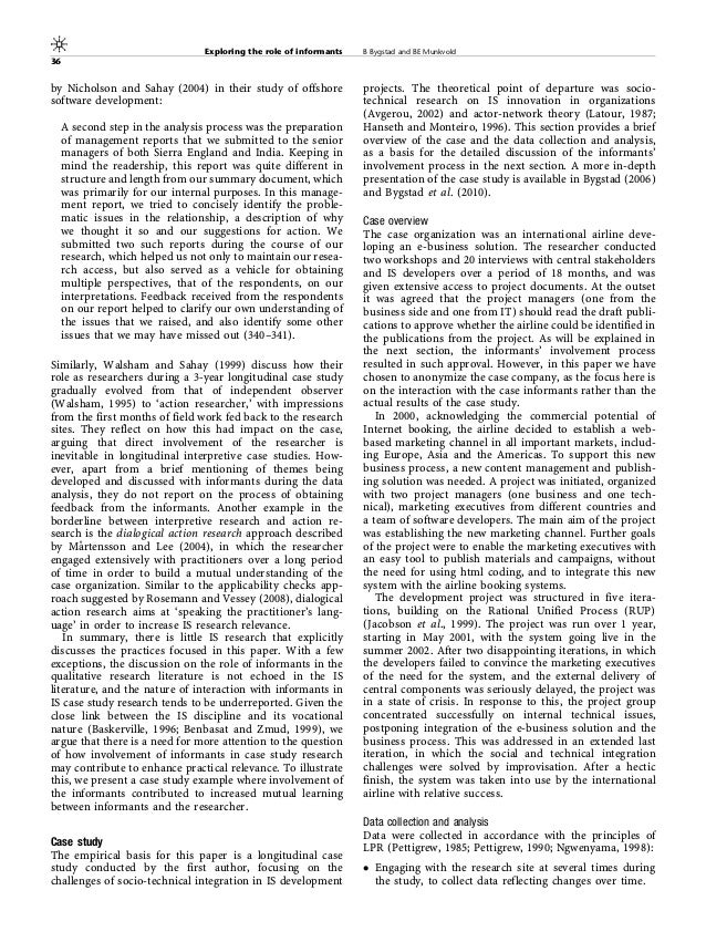 Descriptive case study picture