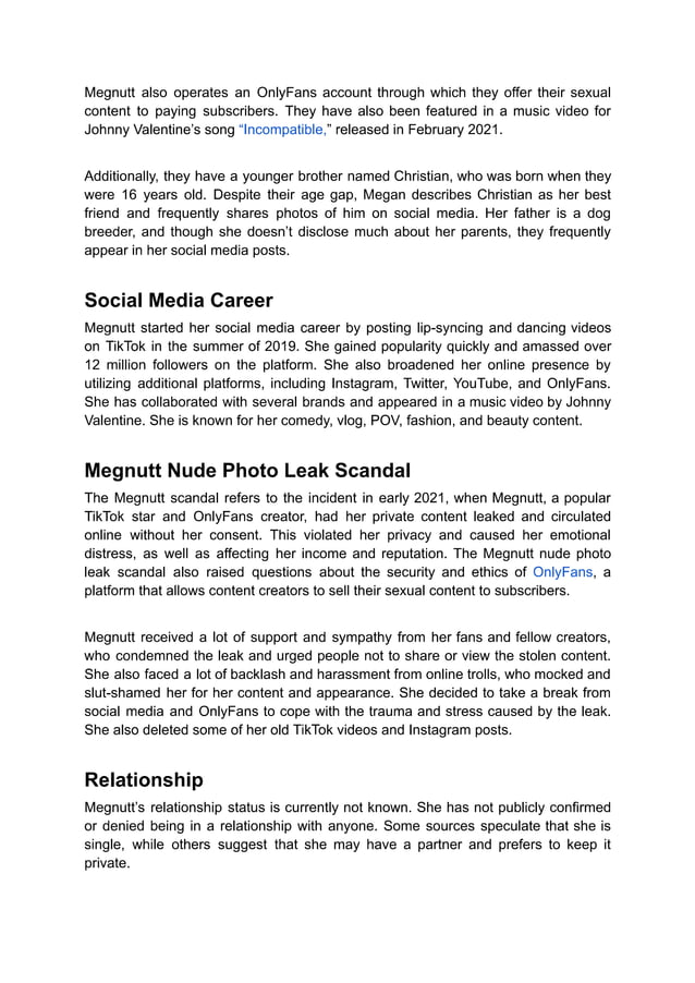 Exploring the Sensational World of Megnutt’s Nude Onlyfans Account