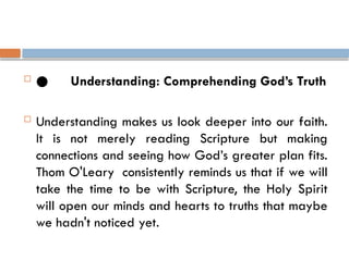 Exploring the Seven Gifts of the Holy Spirit: A Catholic Perspective | PPTX