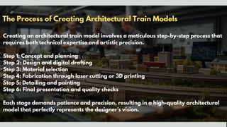 Process Building Train Exploring the World of Architectural Train Models Design, Scale, and ...