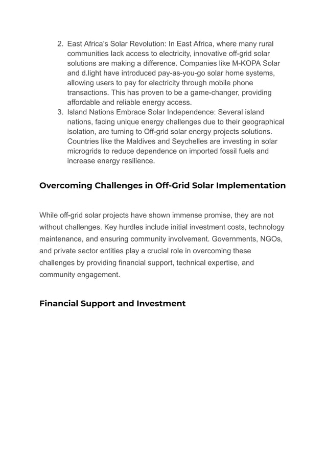 Solar Energy Projects Pdf