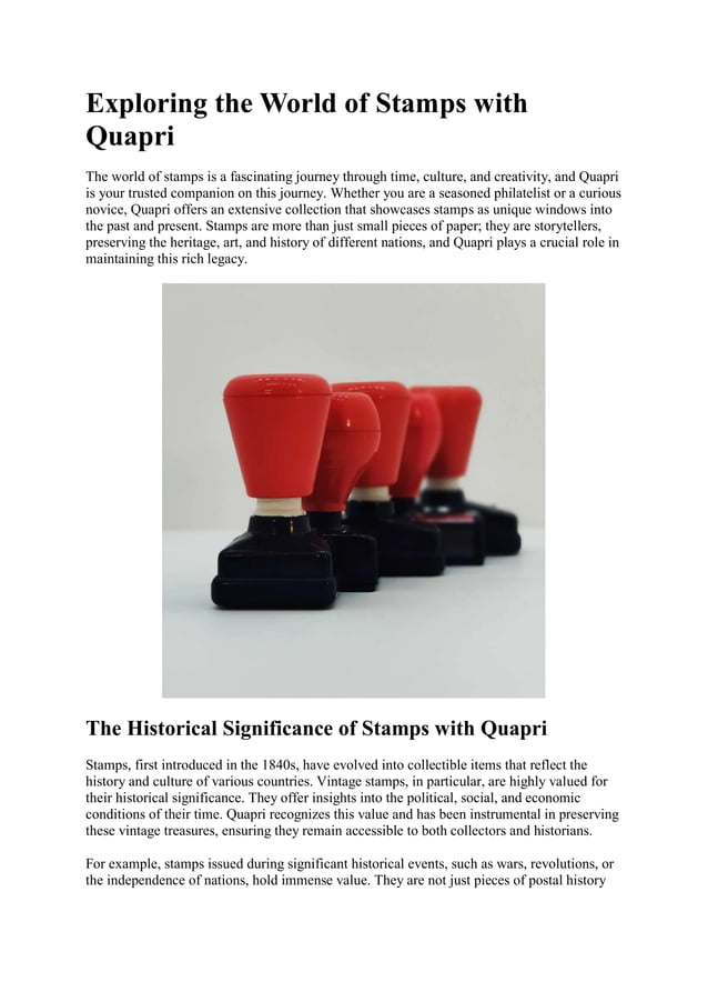 Exploring the World of Stamps with Quapri.pdf