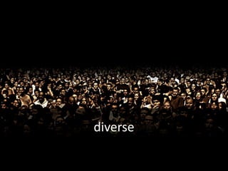diverse
 