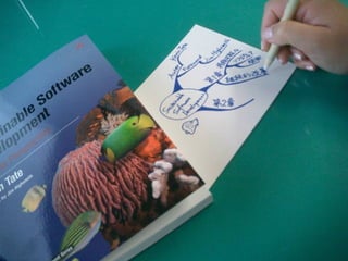 10                       Seeing is understanding.
     da Vinci uses Pictures and Words at the same time
 