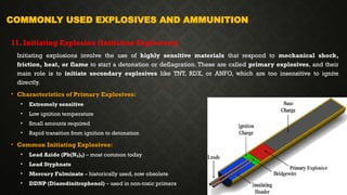 Explosive. It's classification based on various parameters, IEDs ...