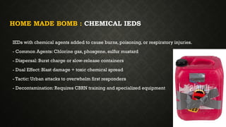 Ied In House Explosive. It's classification based on various parameters, IEDs ...