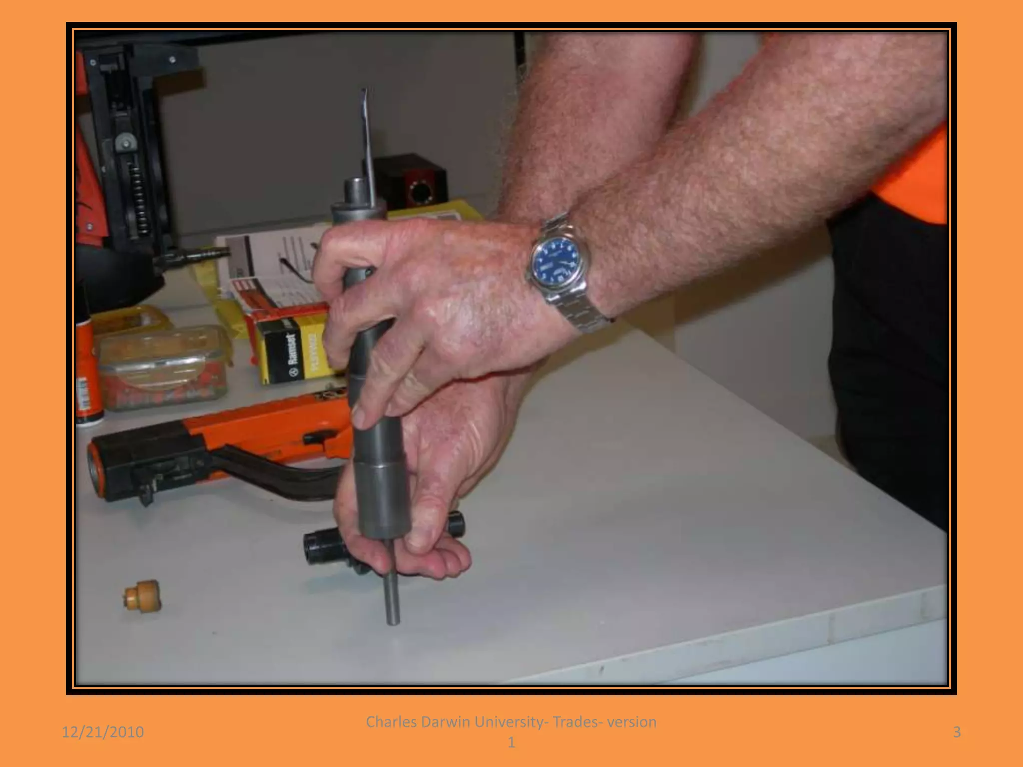 Explosive power tools | PPTX