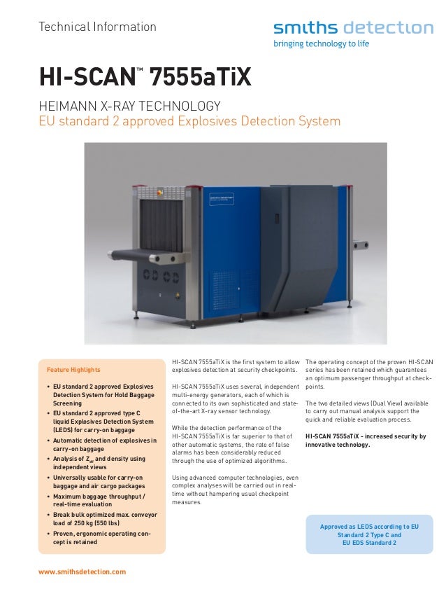 Explosive Detection System