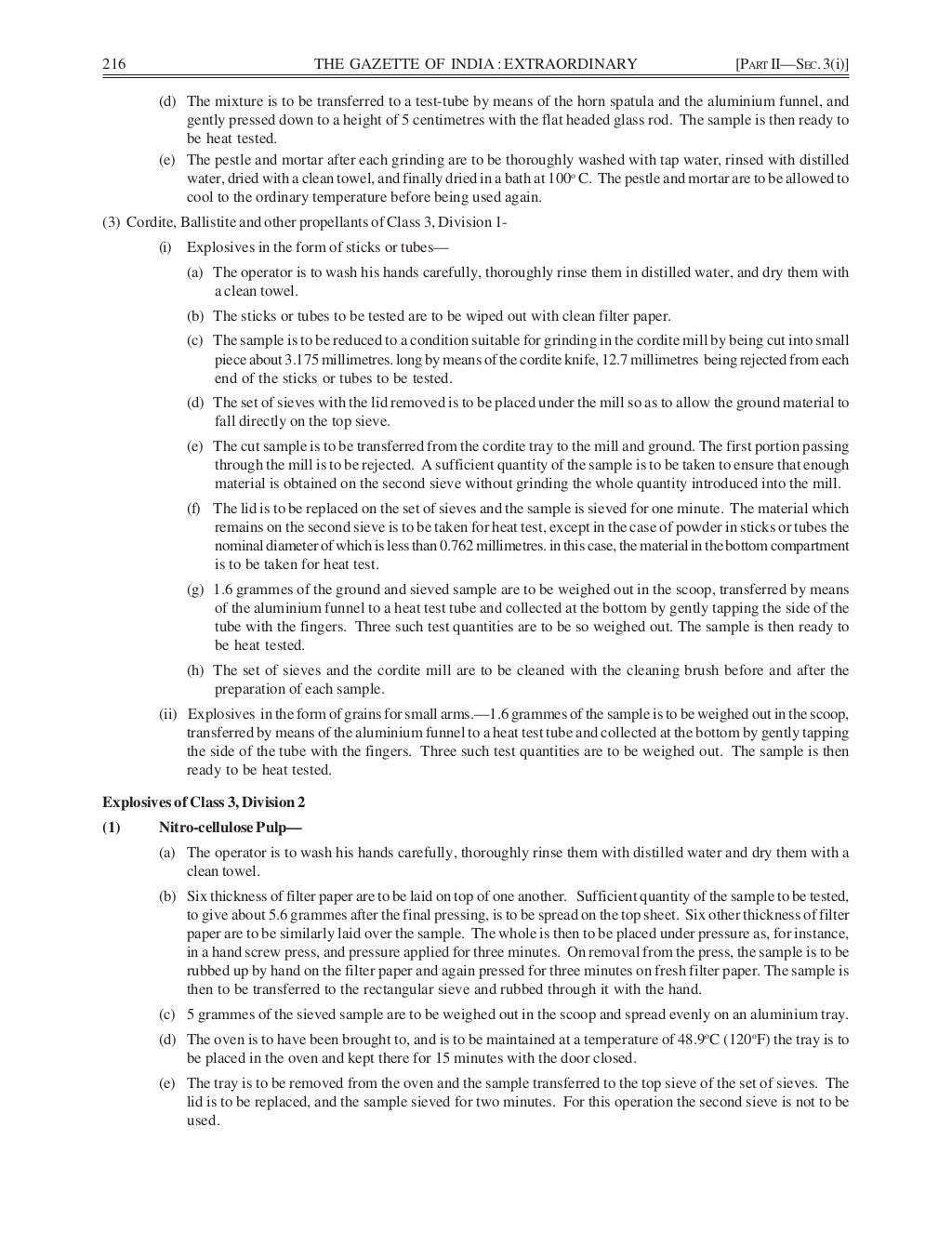 Explosives rules 2008