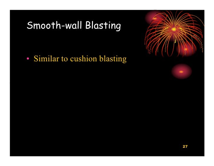 Explosives, Theory Of Breakage And Blasting Operations