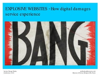 EXPLOSIVE WEBSITES - How digital damages service experience 