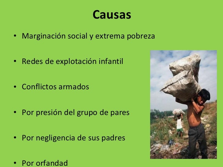 Explotacion infantil