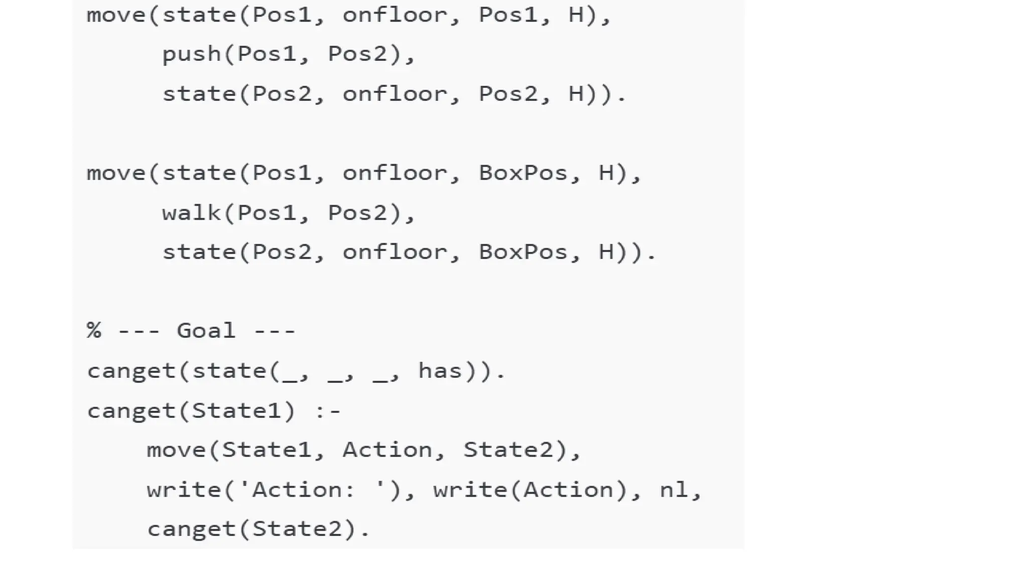 Monkey Banana Problem in AI using PROLOG.pptx