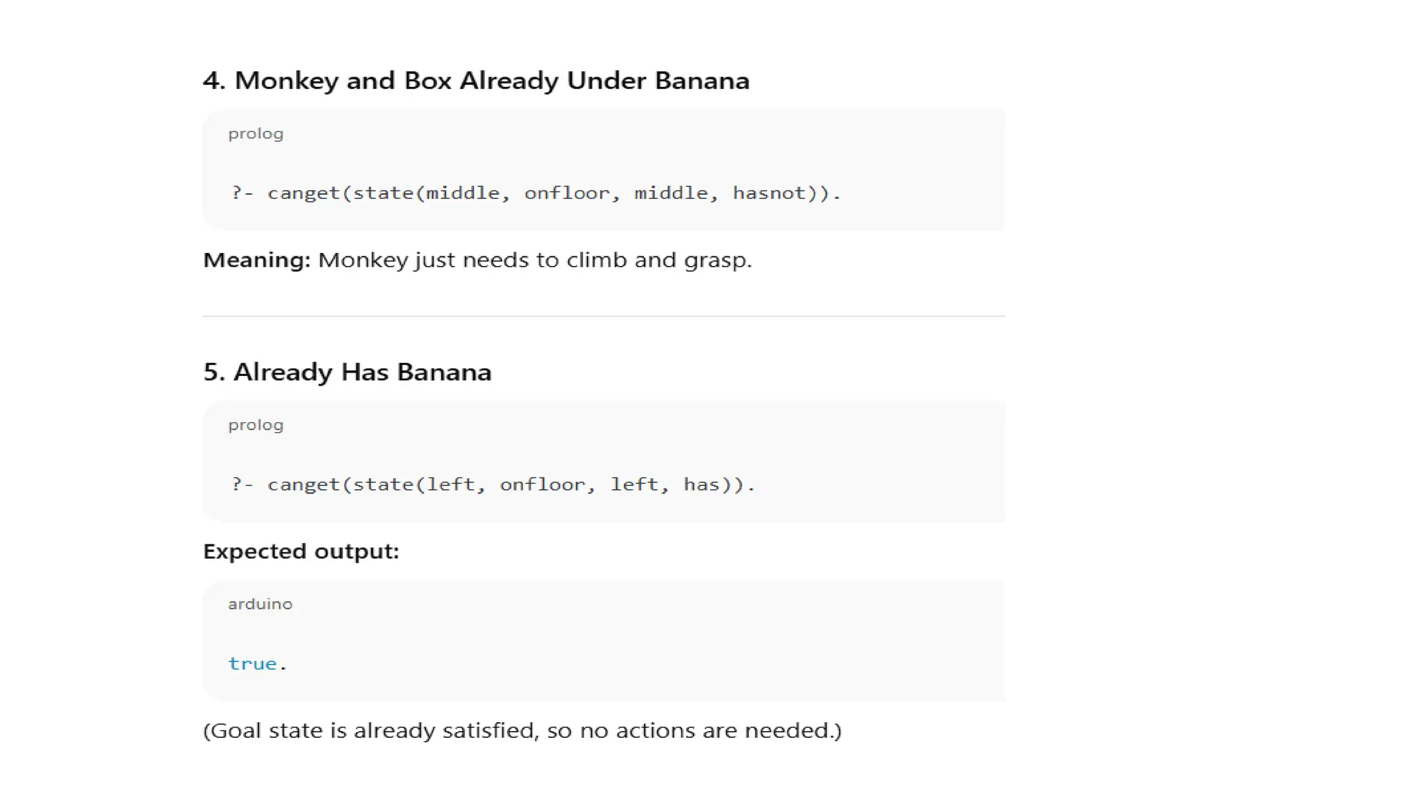 Monkey Banana Problem in AI using PROLOG.pptx