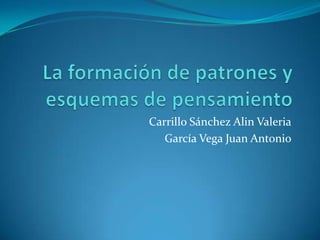 Carrillo Sánchez Alin Valeria
   García Vega Juan Antonio
 