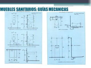MUEBLES SANITARIOS: GUÍASMECANICAS
 
