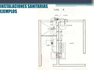 INSTALACIONESSANITARIAS
EJEMPLOS
 