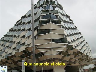 Que anuncia el cielo 