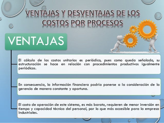 Sistema de Acumulación de Costos por Procesos