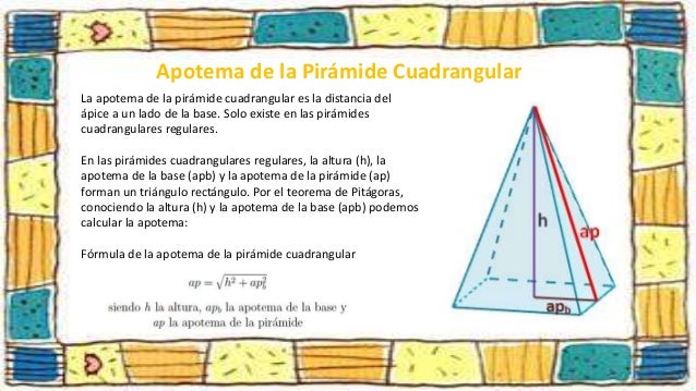 Pirámide triangular y cuadrangular