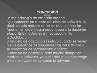  Se implementa el código fuente, haciendo uso de prototipos así como pruebas y ensayos para corregir errores.IMPLEMENTACIÓNEl software obtenido se pone en producción.