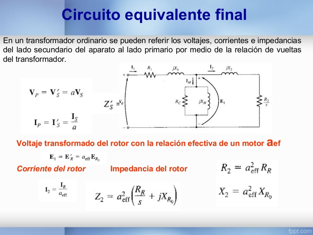 motor de inducción de corriente alterna,