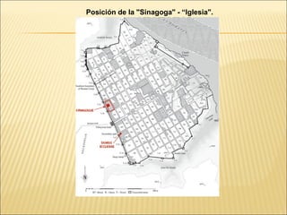 Posición de la "Sinagoga" - “Iglesia".

 