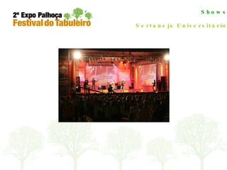 Shows Sertanejo Universitário 