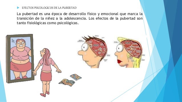 Cambios psicológicos y sociales de la pubertad por Pamela